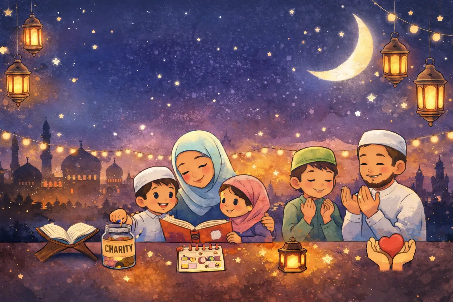 The Ramadan Parenting Framework: 5 Ways to Help Your Child Fall in Love with Ramadan